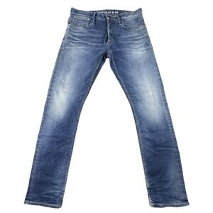 Denham Jeans Mens 32 Razor Slim Fit Candiani Italian Denim Barneys NY Button Fly